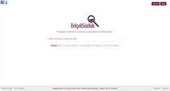 Desktop Screenshot of belgelisozluk.com